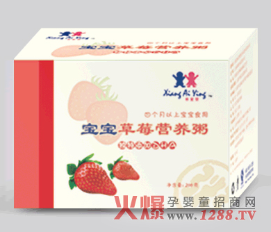 香愛嬰寶寶草莓營養(yǎng)粥 科學(xué)調(diào)配補(bǔ)充營養(yǎng)
