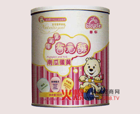 單車杏元酥嬰幼兒食品招商