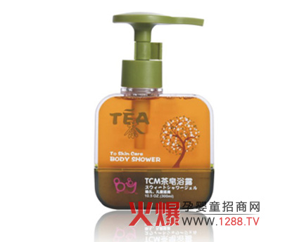念親TCM茶皂浴露洗發(fā)沐浴一次完成