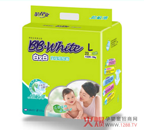 白又白寶寶紙尿褲產(chǎn)品特色