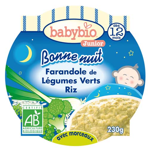 babybio混合蔬菜米粉