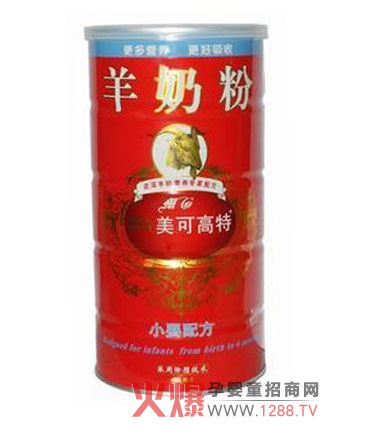 美可高特小嬰配方羊奶粉全面保障寶寶健康發(fā)育