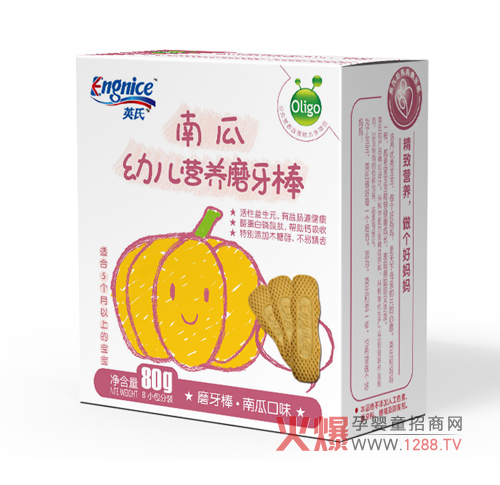 英氏南瓜配方嬰幼兒磨牙棒怎么樣？