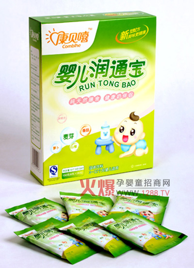 寶寶便秘快用康貝嘻嬰兒潤(rùn)通寶