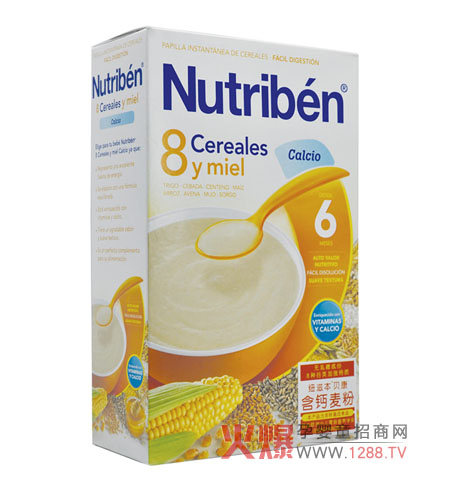 紐滋本麥粉8種成份促進寶寶成長