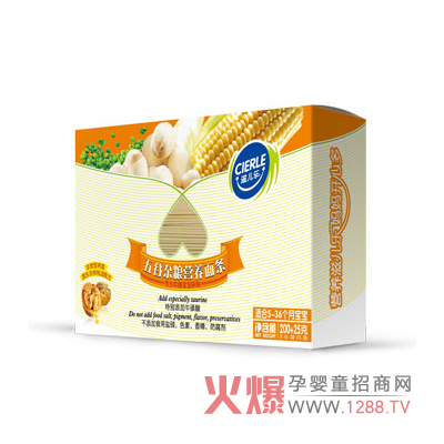 滋兒樂五谷雜糧直面 口感細膩寶寶愛吃