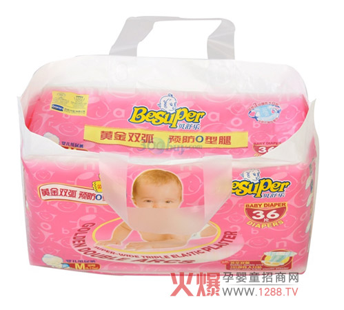 貝舒樂紙尿褲有效預(yù)防O型腿