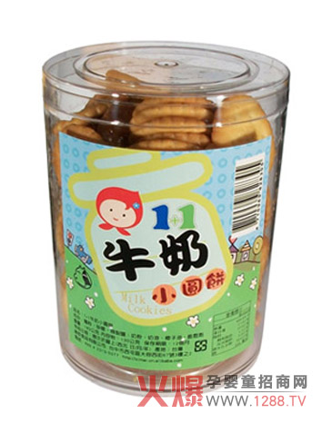 寶貝1+1牛奶小圓餅產(chǎn)品介紹