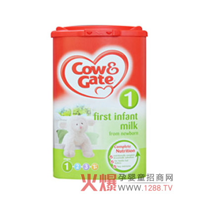 Cow & gate奶粉火熱招商中