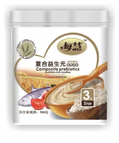 每慧魚肉番茄復合益生元米粉3段（塑聽裝）