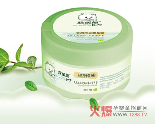 歡樂熊天然玉米爽身粉好嗎？
