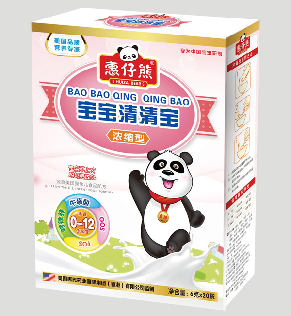 惠仔熊寶寶清清寶沖劑（6克X20袋）