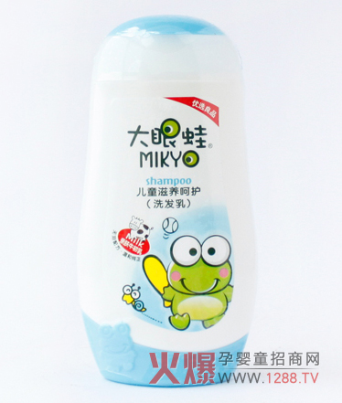 大眼蛙兒童滋養(yǎng)呵護(hù)洗發(fā)乳 深層滋養(yǎng)性質(zhì)溫和