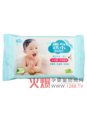 露爾BABY清潔潤膚濕巾植物護膚精心護理