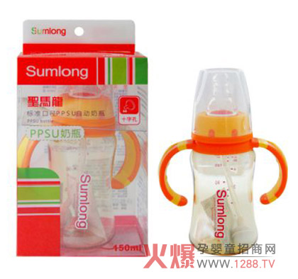 圣馬龍PPSU奶瓶質(zhì)感柔軟 使用舒適
