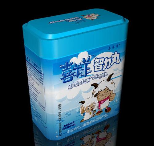 智力丸（兒童鱈魚肝油AD鈣咀嚼丸）50粒裝