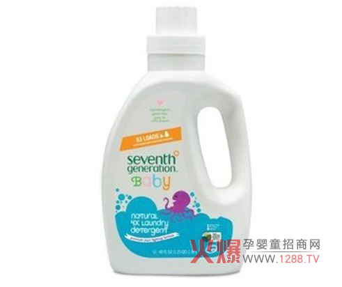 來自美國品牌的七世代嬰兒專用洗衣液