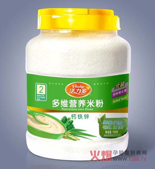 活力多多維鈣鐵鋅營養(yǎng)米粉招商