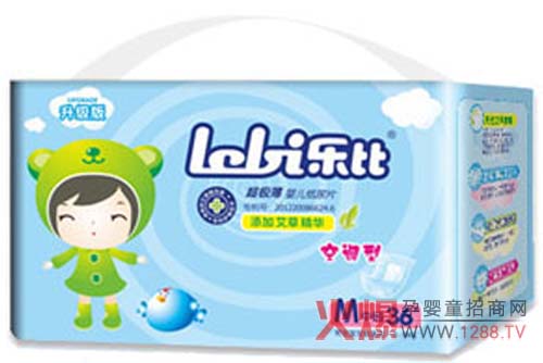 樂比空調(diào)型嬰兒紙尿片 這個紙尿片會“呼吸”