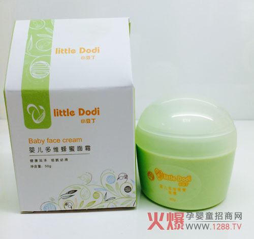 小豆丁嬰兒多維蜂蜜面霜 肌膚冬季也要水嫩嫩