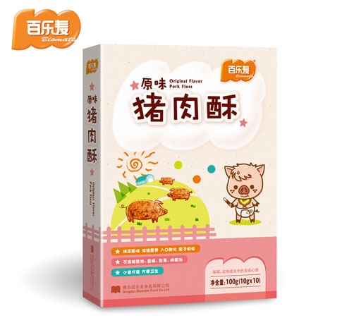 百樂麥豬肉酥