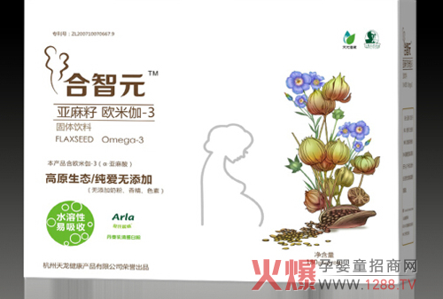 合智元亞麻籽歐米伽-3  水溶微囊專利造就
