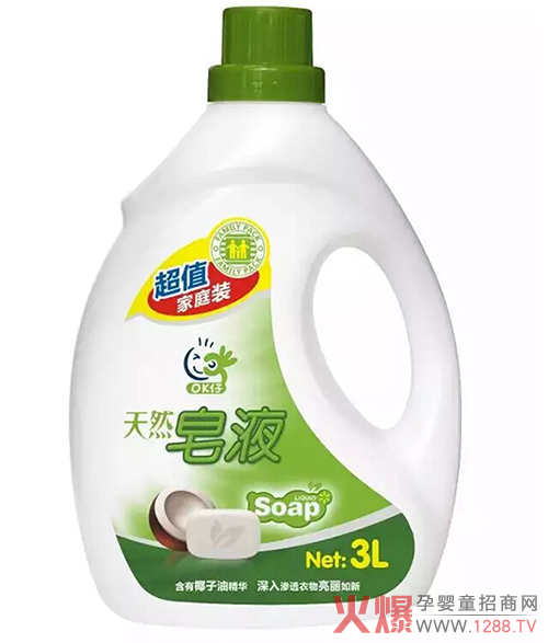 OK仔洗護教您選購嬰兒天然皂液/洗衣液