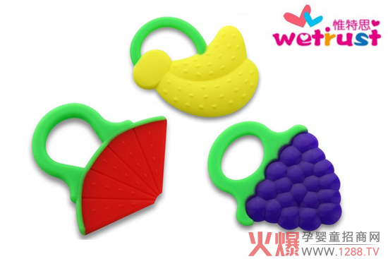 促進(jìn)寶寶牙齦發(fā)育 惟特思硅膠牙膠更專業(yè)