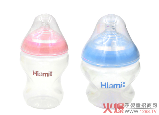 海米PP圓弧廣口自動奶瓶 造型獨特方便實用