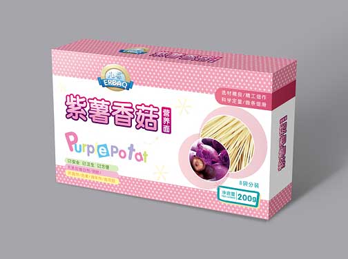  兒葆紫薯香菇營養(yǎng)面