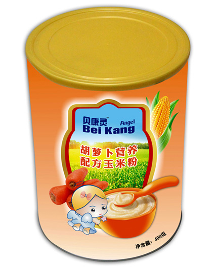 貝康靈胡蘿卜營(yíng)養(yǎng)配方玉米粉（聽裝）