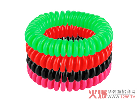 風(fēng)語(yǔ)兒童彈簧防蚊圈 戴上它說(shuō)走就走