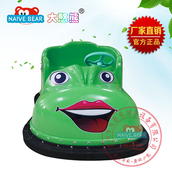 大憨熊大頭鞋碰碰車（綠色）