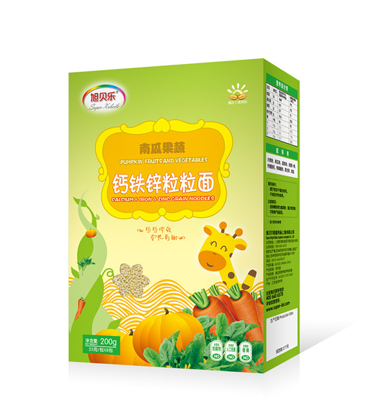 旭貝樂粒粒面（南瓜果蔬）