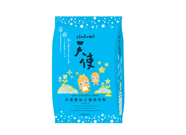 天使嬰幼兒植物皂粉-洋槐花香458g