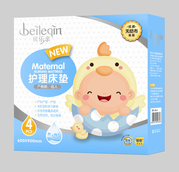 貝樂(lè)親產(chǎn)婦專用護(hù)理床墊－4片