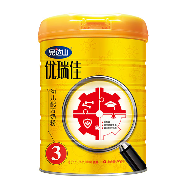 完達(dá)山優(yōu)瑞佳幼兒配方奶粉（3段）