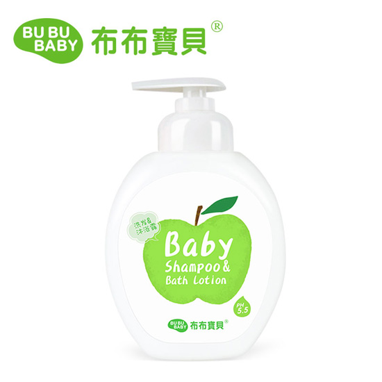 布布寶貝嬰兒蘋果洗發(fā)沐浴露300ml