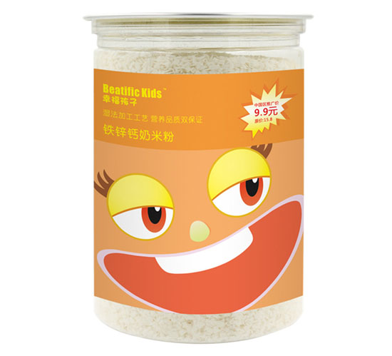 幸福孩子鈣鐵鋅奶米粉