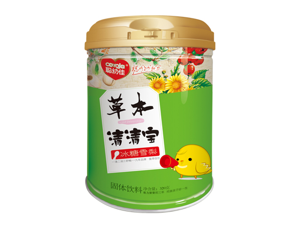  聰幼佳草本清清寶-冰糖雪梨 桶裝