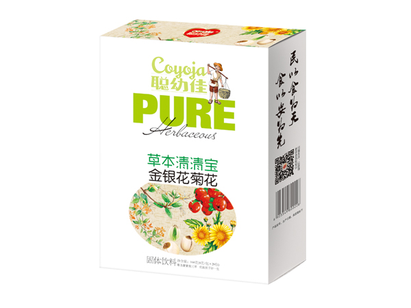  聰幼佳草本清清寶-金銀花菊花