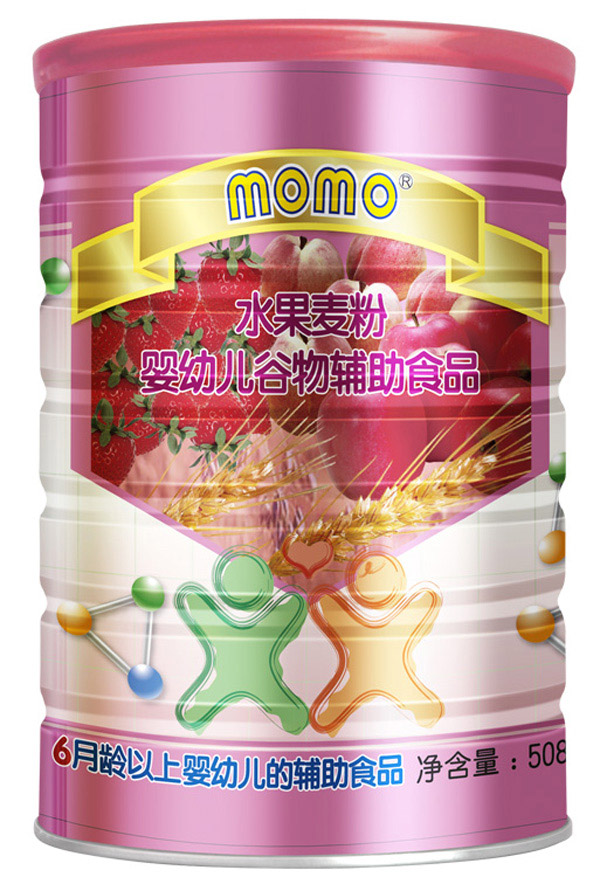  momo水果麥粉