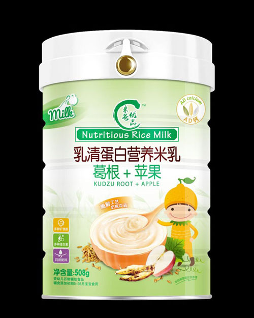   米爸優(yōu)品乳清蛋白營(yíng)養(yǎng)米乳-葛根+蘋果配方