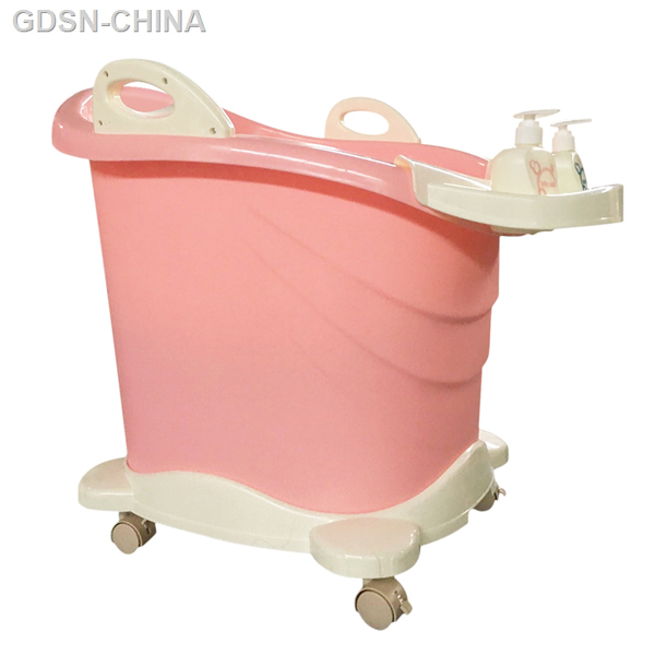 青蛙嘟迪立式滑輪浴桶粉色.jpg