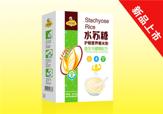   歐貝米拉水蘇糖護暢營養(yǎng)餐米粉益生元健胃配方盒裝