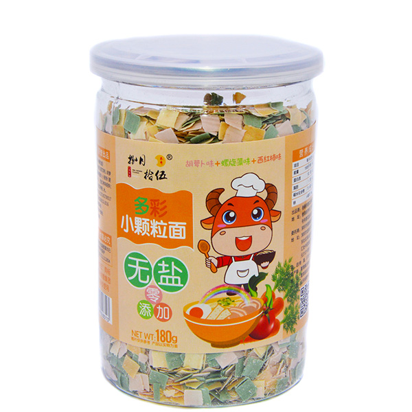 捌月拾伍無鹽多彩小顆粒面胡蘿卜味+螺旋藻味+西紅柿味.jpg
