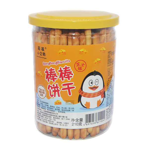    南極小企鵝棒棒餅干芝士味