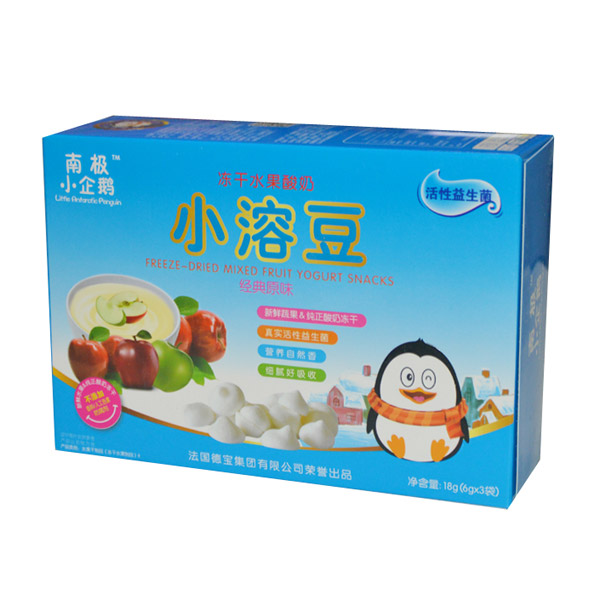   南極小企鵝凍干水果酸奶小溶豆經典原味