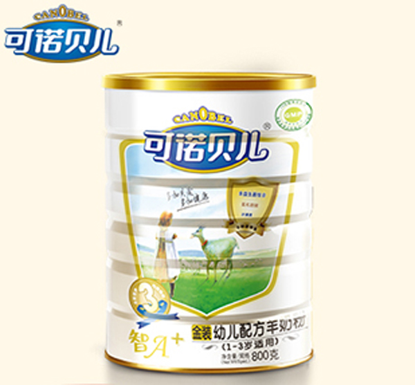    可諾貝兒幼兒配方羊奶粉3段800g