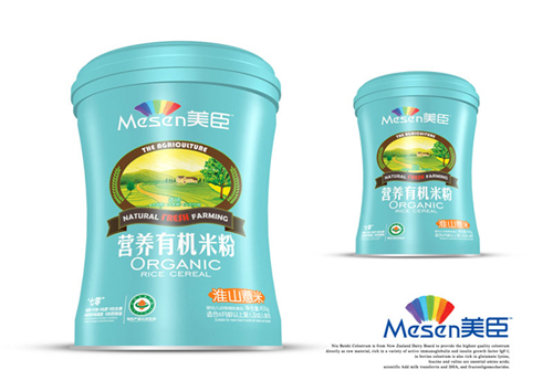  美臣營養(yǎng)有機米粉-淮山薏米聽裝
